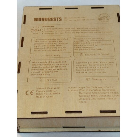 Creative Wooden Puzzles Set W/ Ironclad Dynamo Ocean Mug & Mechanical Steam Trai - Picture 11 of 16